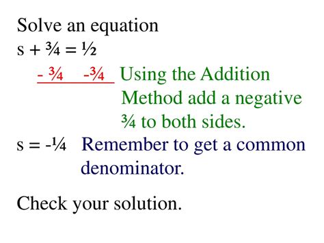 Ppt Chapter Solving Equations Powerpoint Presentation Free