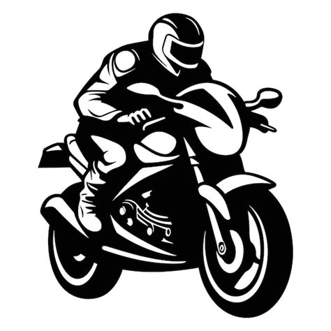 Premium Vector Motor Bike Vector Illustration