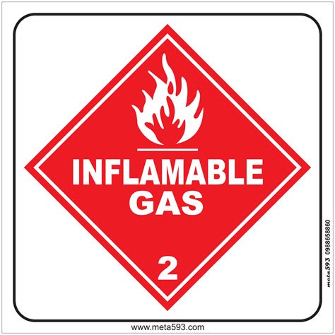 Inflamable Gas Meta593