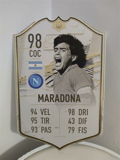 Fifa 22 Ultimate Team Diego Armando Maradona Icon Prime Moments Card