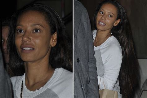 Mel B Shows Off Her Glowing Skin As She Goes Make Up Free On A Night