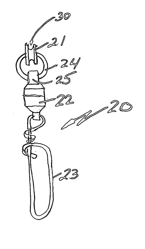 Snap Swivel Assembly Including Bearing For Fishing Line Eureka Patsnap