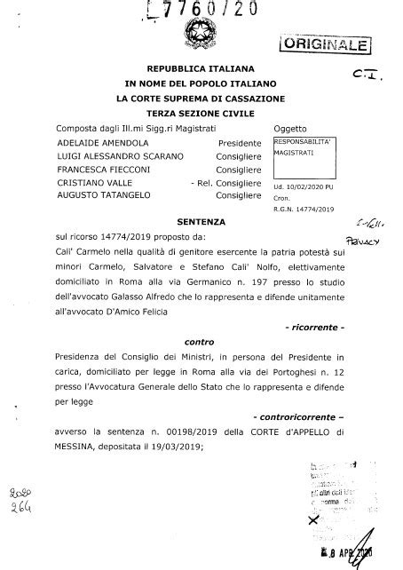 Le Sentenze Associazione Insieme A Marianna