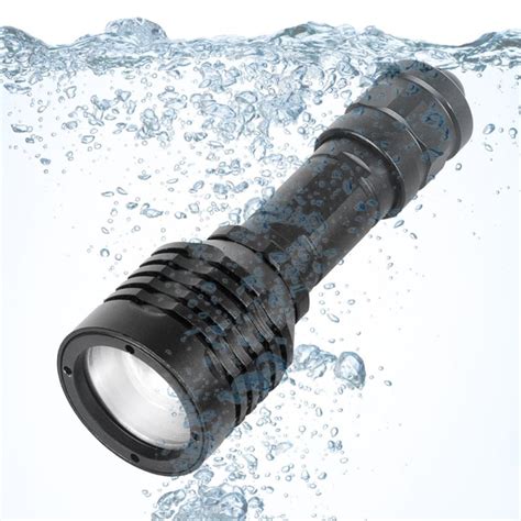 Diving Flashlight XM L2 LED Waterproof 200m Underwater Scuba Diver