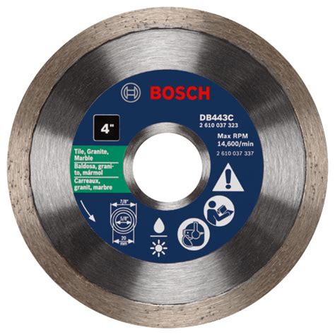 Premium Continuous Rim Diamond Abrasive Blades Bosch Professional