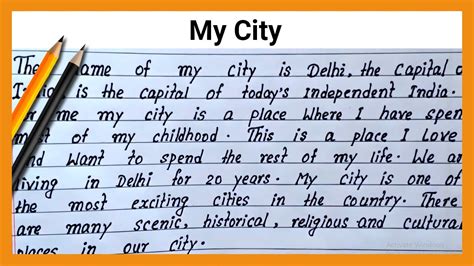 Write Essay On My City Simple Easy Essay On My City Best English