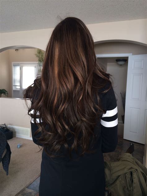 Sun Kissed Highlights On Dark Brown Hair Klighters