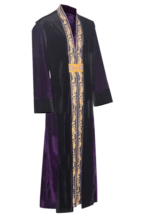 Movie Harry Potter Albus Dumbledore Purple Wizard Robe Outfits ...