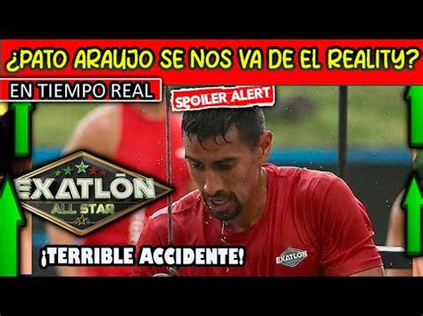 IMPACTANTE PATO ARAUJO SE NOS VA DE EL REALITY TERRIBLE ACCIDENTE