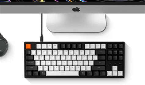 Keychron C1 Keyboard Hot Swap Retro TKL Mechanical Keyboard Red Switch C1 M1Z Mwave