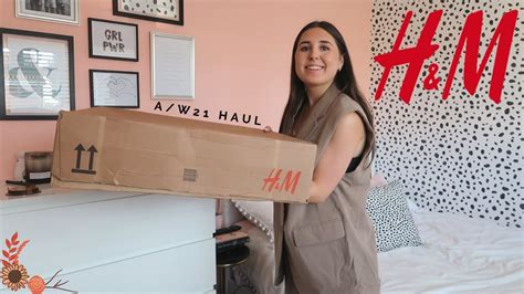 HUGE H M TRY ON HAUL AUTUMN WINTER 2021 STAPLES Chloe Ellis YouTube