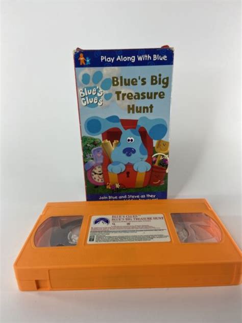 Blue S Clues Blue S Big Treasure Hunt Vhs Nick Jr Sexiz Pix