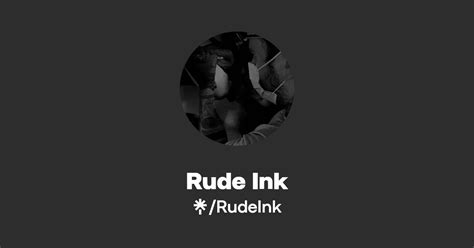 Rude Ink Instagram Linktree