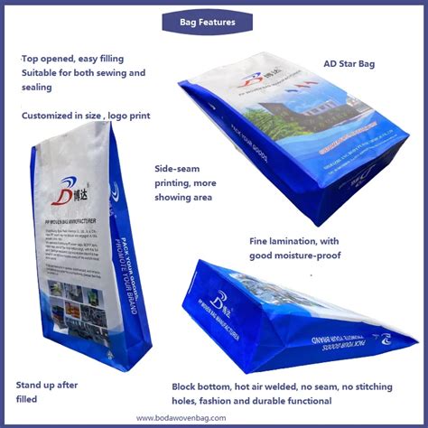 Ad Star Kg Kg Kg Polypropylene Pp Woven Bags Fertilizer Stock