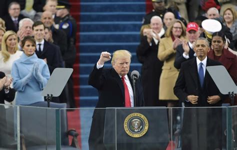 In Inaugural Address Trump Pledges To Keep America First