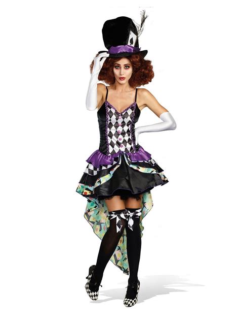 Womens Hatter Madness Costume Johnnie Brocks