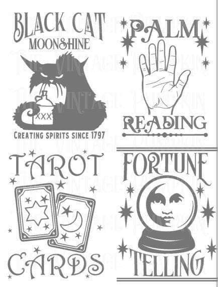 Pin By Trisha Bushnell On Silhouette And Vinly Ideas Fortune Cards