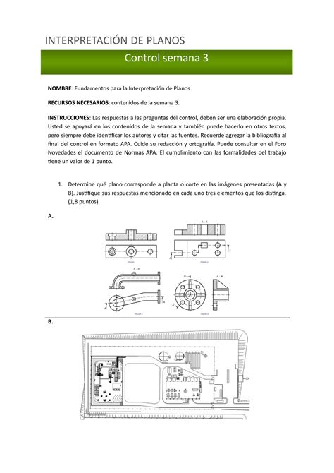 Interpretacion Planos Control V Interpretaci N De Planos Iacc