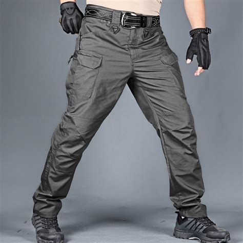 Military Designs Multi Pocket Cargo Men Pants Outdoor Clothing Online Tangeel