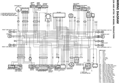 Diagrama Electrico Yamaha V Star Yamaha V Star Wirin