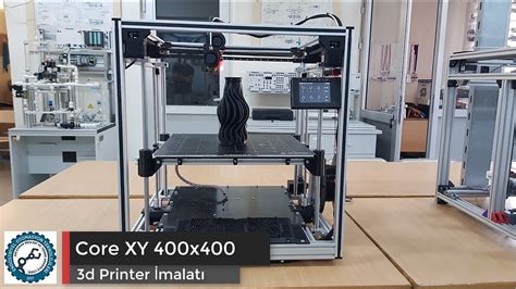 Core Xy 400x400 3d Printer İmalatı Youtube