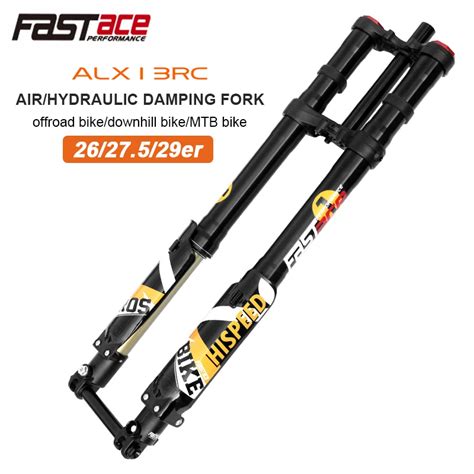 Garfo Invertido De Suspens O De Bicicleta Fastace Mtb Pol