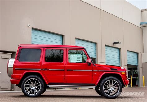 Mercedes Benz G Class With Giovanna Kilis In Chrome Wheels