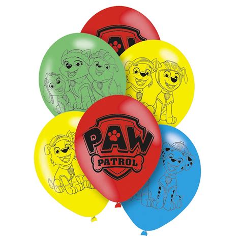 Ballons Latex Pat Patrouille H Ros Cm