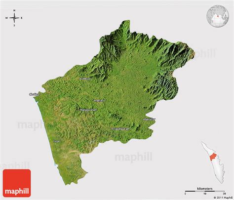 Satellite D Map Of Malappuram Cropped Outside