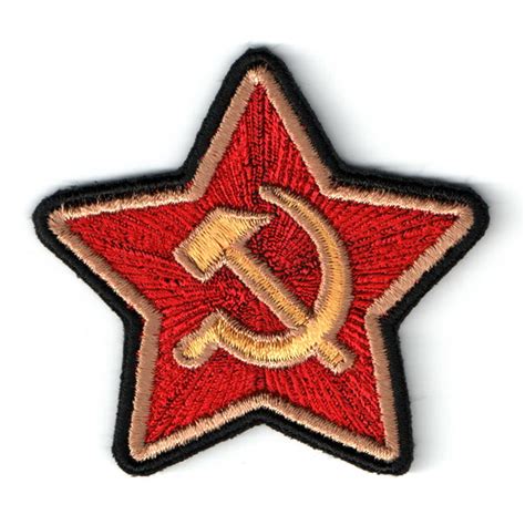 шеврон КРАСНАЯ ЗВЕЗДА - ш169 для байкеров с доставкой по России низкая цена