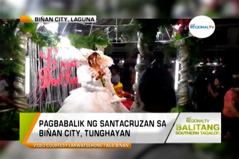 Balitang Southern Tagalog Santacruzan Balitang Southern Tagalog