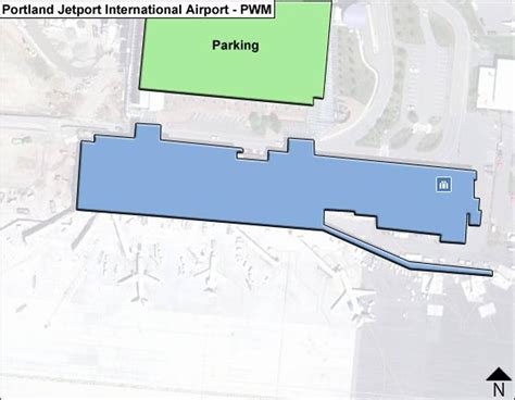 Portland Jetport Airport Map | PWM Terminal Guide