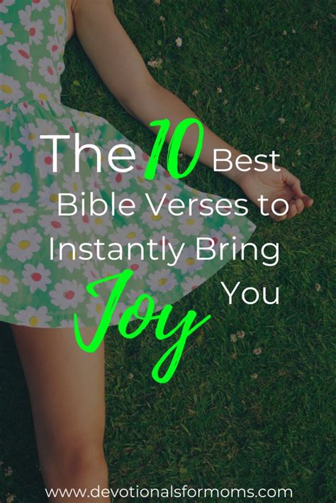 The 10 Best Bible Verses To Bring You Joy