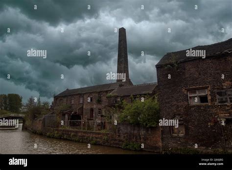 Abandoned Factories In The Burslem Area Of Stoke Staffordshire Uk