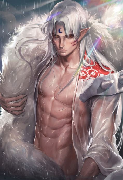 Inuyasha Sakimichan Sesshoumaru Akai Hentai