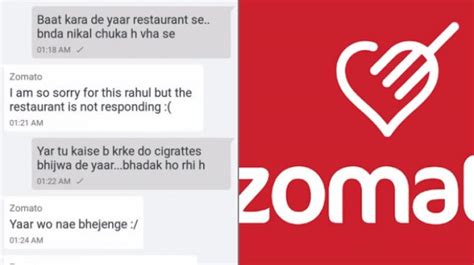 Hilarious Conversation Between Customer And Zomato Executive Goes Viral