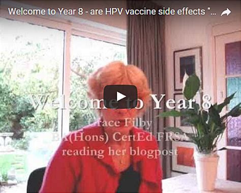 Welcome to Year 8 – are HPV vaccine side effects quite mild?!