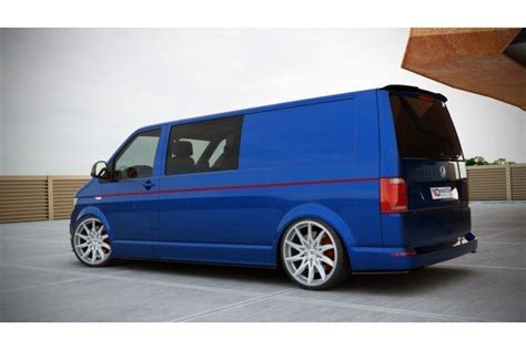 Maxton Design Heckspoiler Lippe für VW T6 Hochglanz schwarz 144 00