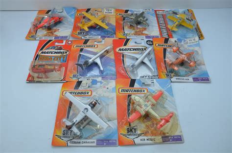 Matchbox Airplanes Lot 1 20 Total Planes New On Cards Auction
