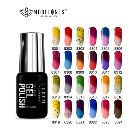 Modelones Temperature Changing Color Uv Nail Ml Thermal Chameleon