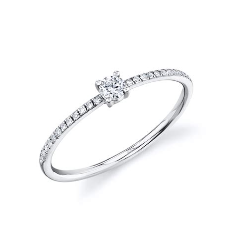 Store White Gold Diamond Ring