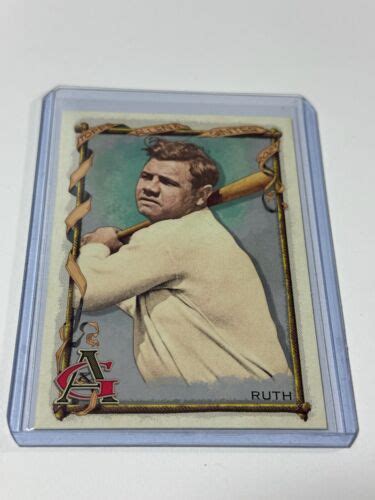 Topps Allen Ginter Babe Ruth New York Yankees Ebay