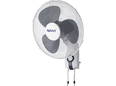 Ventilador De Pared Avant Av W Velocidades Blanco