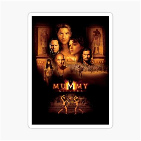 "Copia de Key Art of THE MUMMY RETURNS (2001)" Sticker for Sale by ...