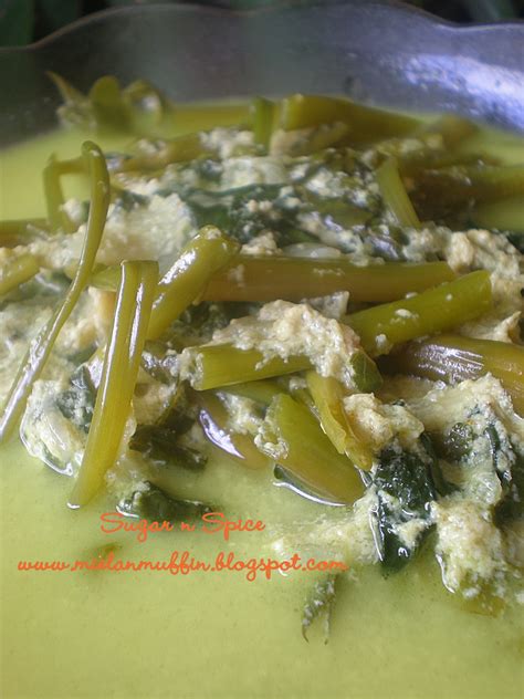 Sugar 'n' spice: Kangkung Masak Lemak