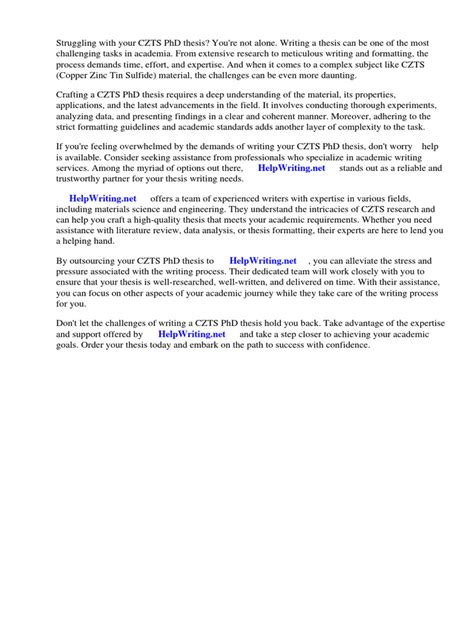 Czts Phd Thesis Pdf Anaerobic Digestion Biogas