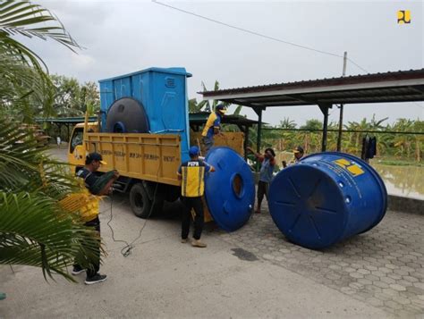 Kementerian Pupr Kerahkan Bantuan Sarpras Sanitasi Di Lokasi Banjir