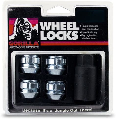 Amazon Gorilla Automotive 78681N Acorn Open End Wheel Locks 1 2