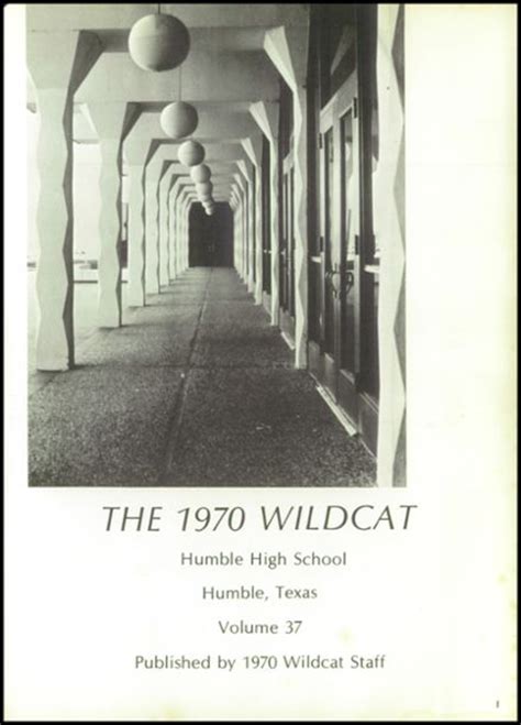 Explore 1970 Humble High School Yearbook, Humble TX - Classmates