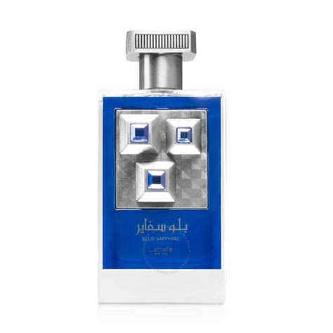 Lattafa Men S Pride Blue Sapphire EDP Spray 3 4 Oz Fragrances